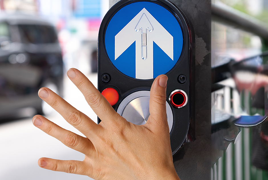 iTouch Touchless Pedestrian Push Button